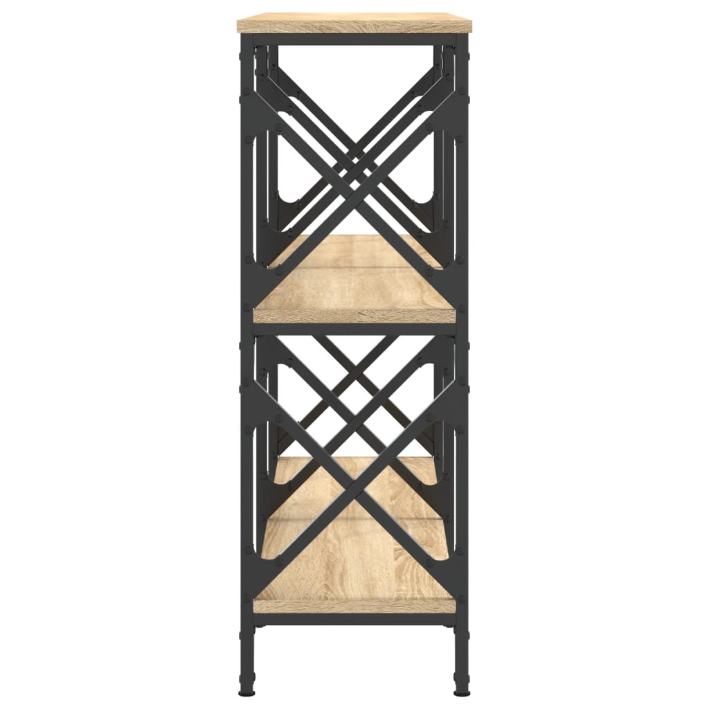 Console Table Sonoma Oak 100x28x80.5 cm Engineered Wood