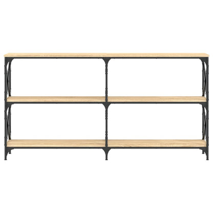Console Table Sonoma Oak 156x28x80.5 cm Engineered Wood