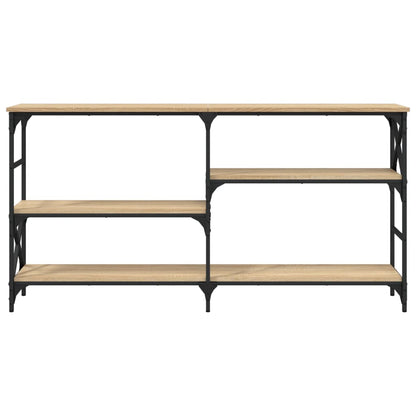 Console Table Sonoma Oak 150x29x76.5 cm Engineered Wood