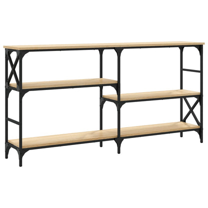 Console Table Sonoma Oak 150x29x76.5 cm Engineered Wood