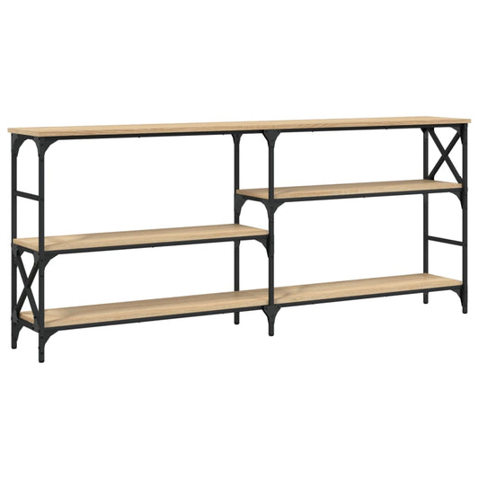 Console Table Sonoma Oak 180x29x76.5 cm Engineered Wood