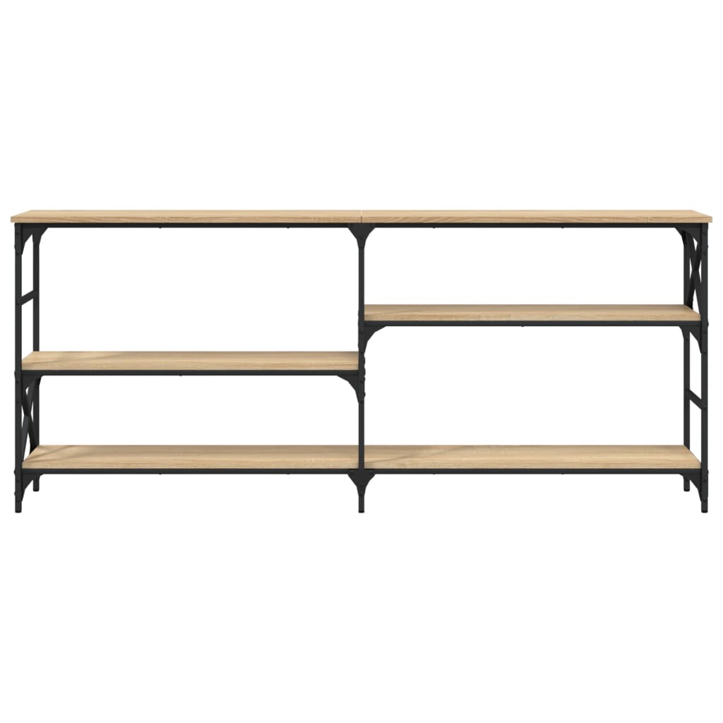 Console Table Sonoma Oak 180x29x76.5 cm Engineered Wood