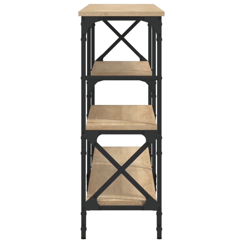 Console Table Sonoma Oak 180x29x76.5 cm Engineered Wood