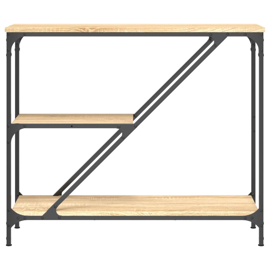 Console Table Sonoma Oak 88.5x30x75 cm Engineered Wood