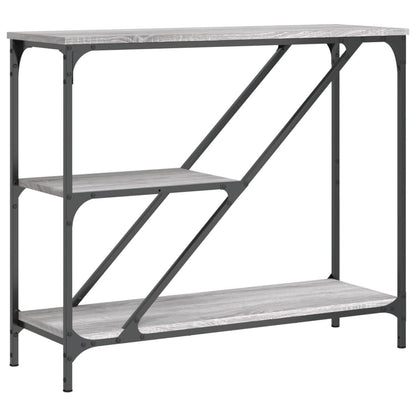 Console Table Grey Sonoma 88.5x30x75 cm Engineered Wood