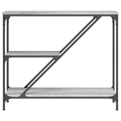Console Table Grey Sonoma 88.5x30x75 cm Engineered Wood