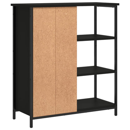 Sideboard Black 70x30x80 cm Engineered Wood