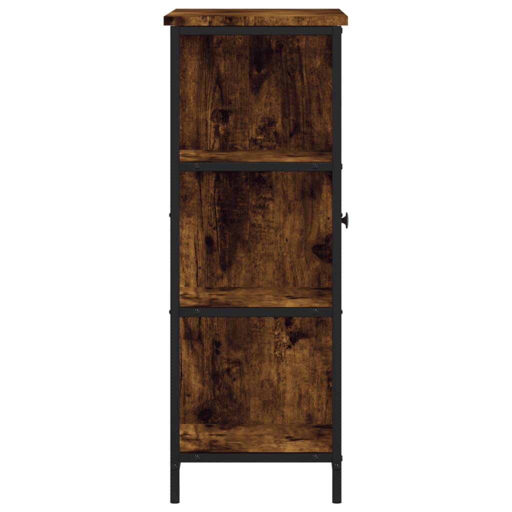 Sideboard Smoked Oak 70x30x80 cm Engineered Wood