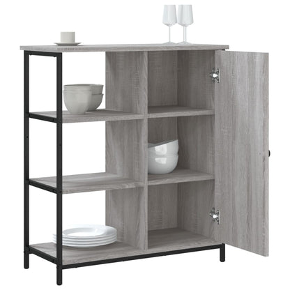 Sideboard Grey Sonoma 70x30x80 cm Engineered Wood