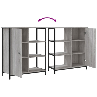 Sideboard Grey Sonoma 70x30x80 cm Engineered Wood
