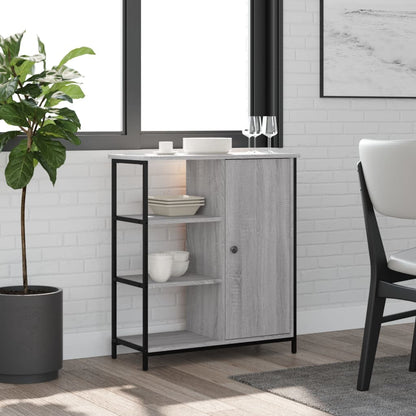 Sideboard Grey Sonoma 70x30x80 cm Engineered Wood