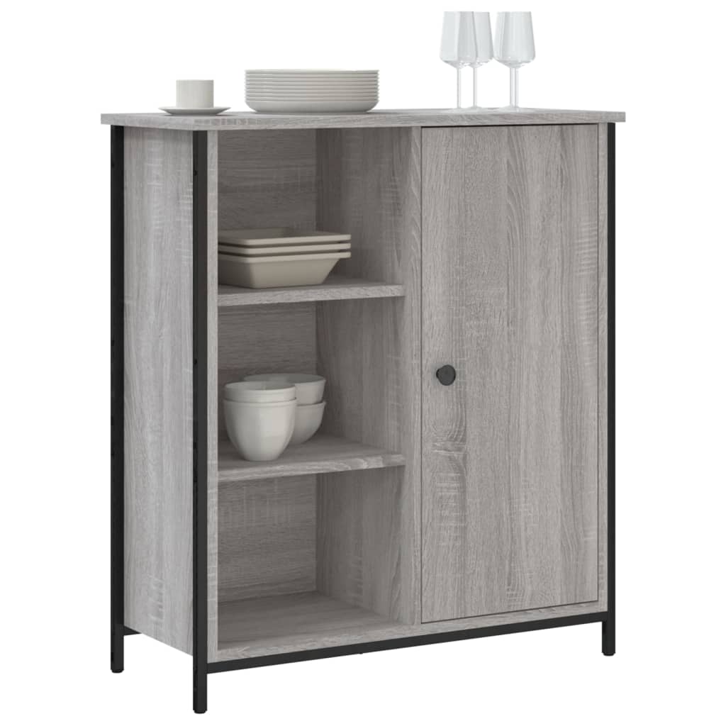 Sideboard Grey Sonoma 70x30x80 cm Engineered Wood
