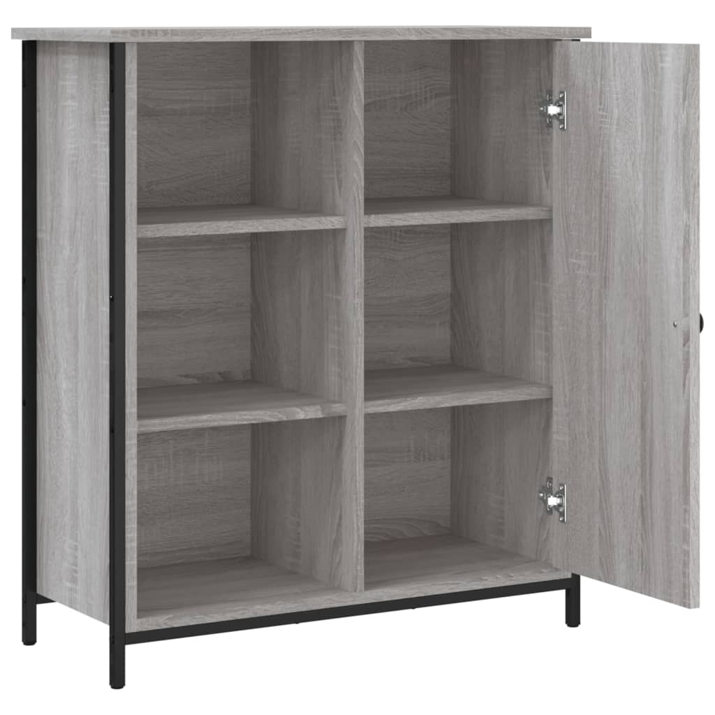 Sideboard Grey Sonoma 70x30x80 cm Engineered Wood