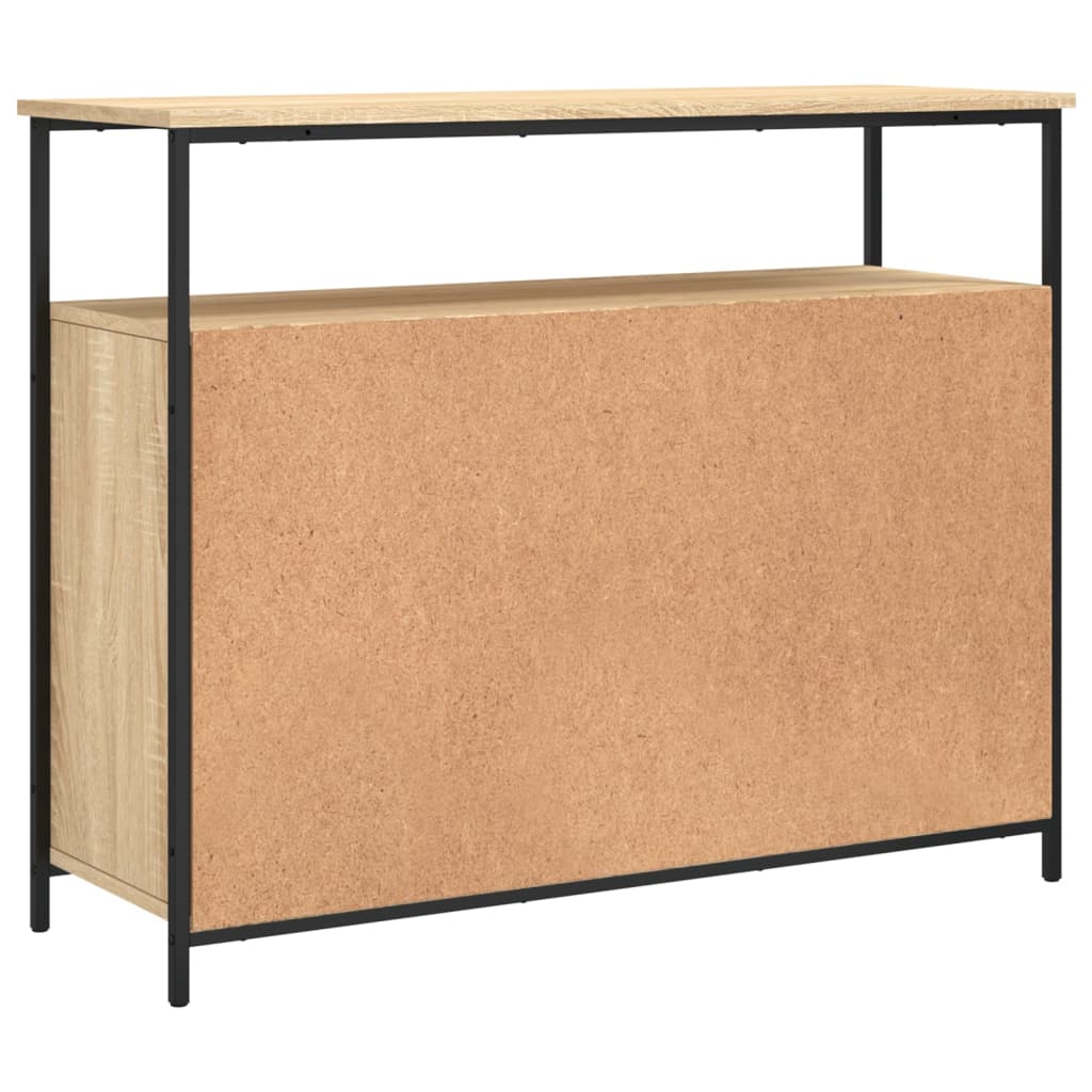 Sideboard Sonoma Oak 100x35x80 cm Engineered Wood