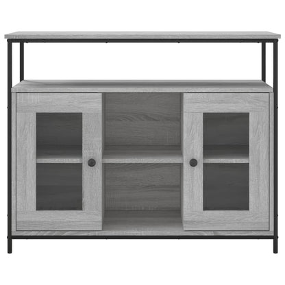 Sideboard Grey Sonoma 100x35x80 cm Engineered Wood