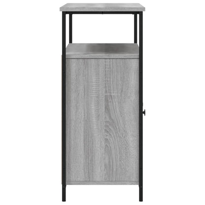 Sideboard Grey Sonoma 100x35x80 cm Engineered Wood
