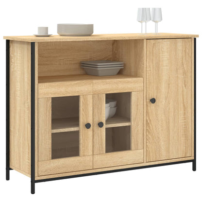 Sideboard Sonoma Oak 100x35x75 cm Engineered Wood
