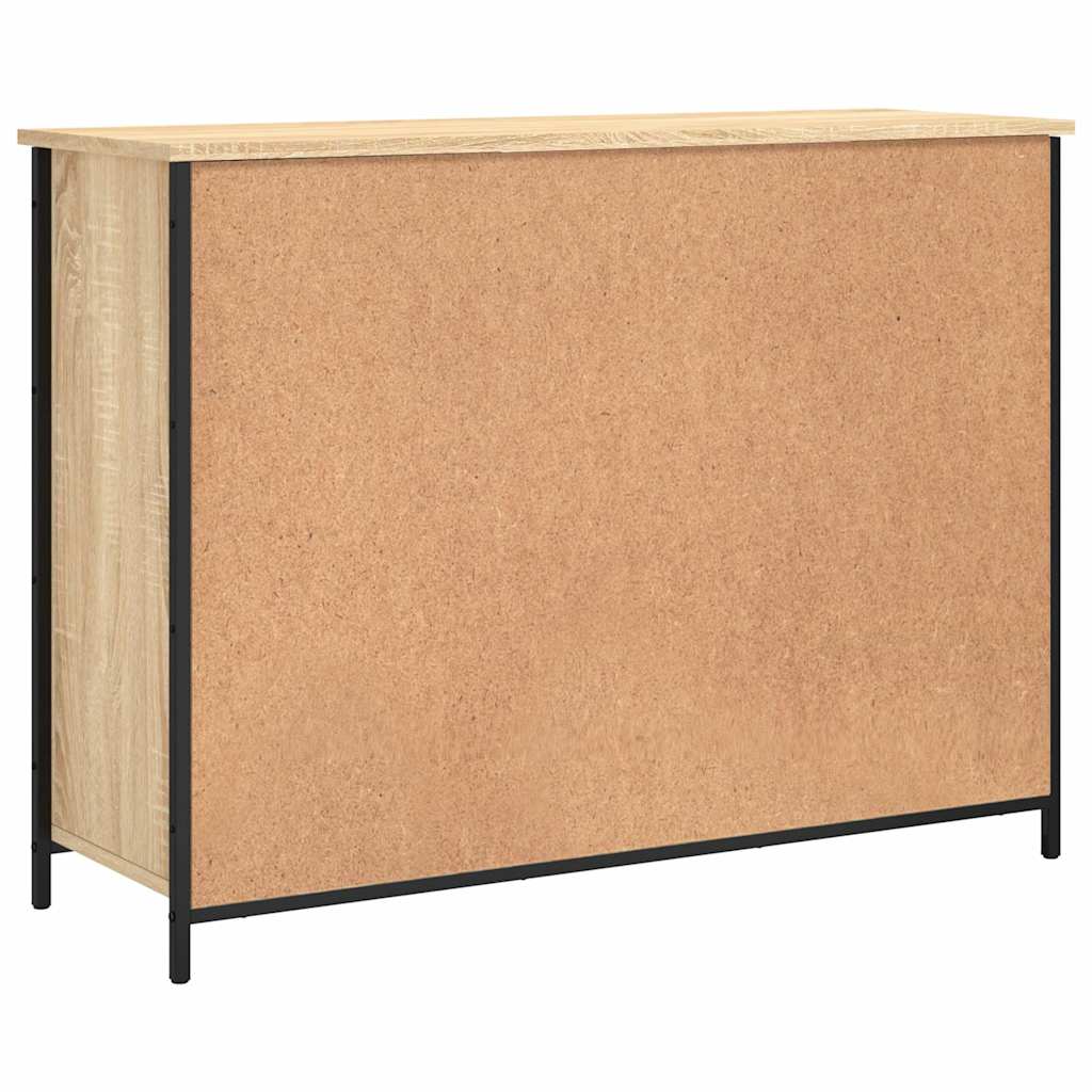 Sideboard Sonoma Oak 100x35x75 cm Engineered Wood