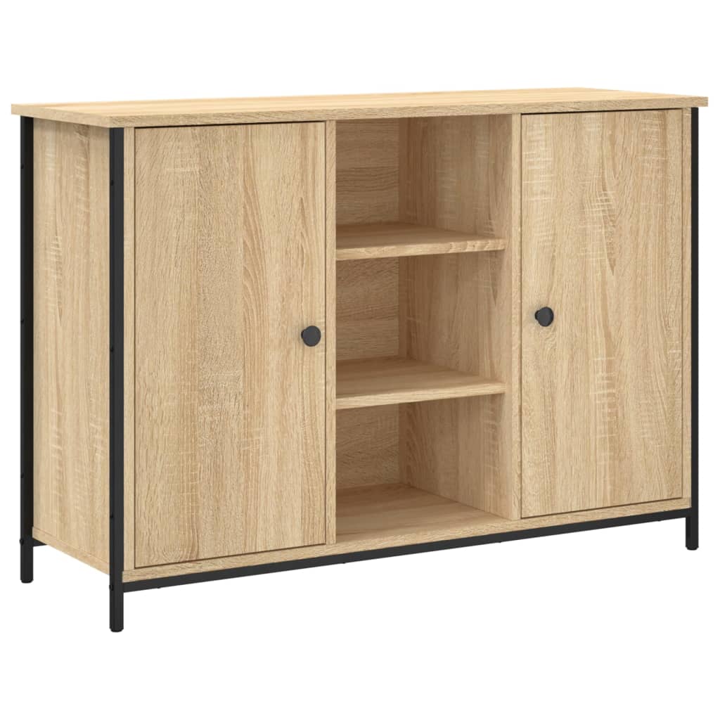 Sideboard Sonoma Oak 100x35x70 cm Engineered Wood