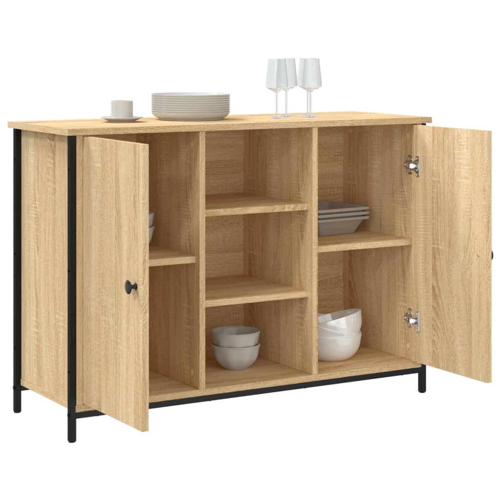 Sideboard Sonoma Oak 100x35x70 cm Engineered Wood