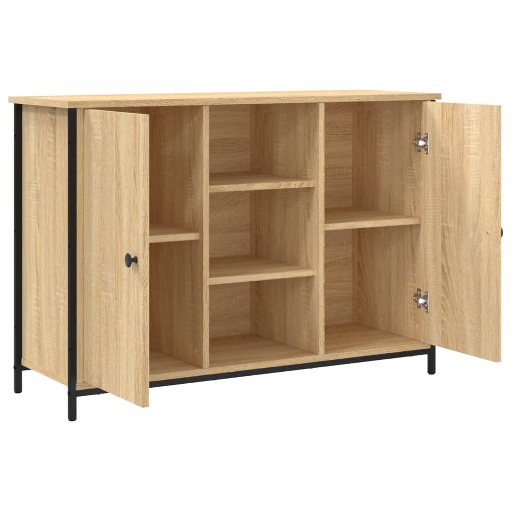 Sideboard Sonoma Oak 100x35x70 cm Engineered Wood
