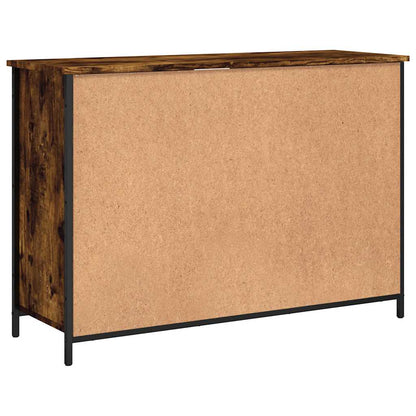 Sideboard Smoked Oak 100x35x70 cm Engineered Wood