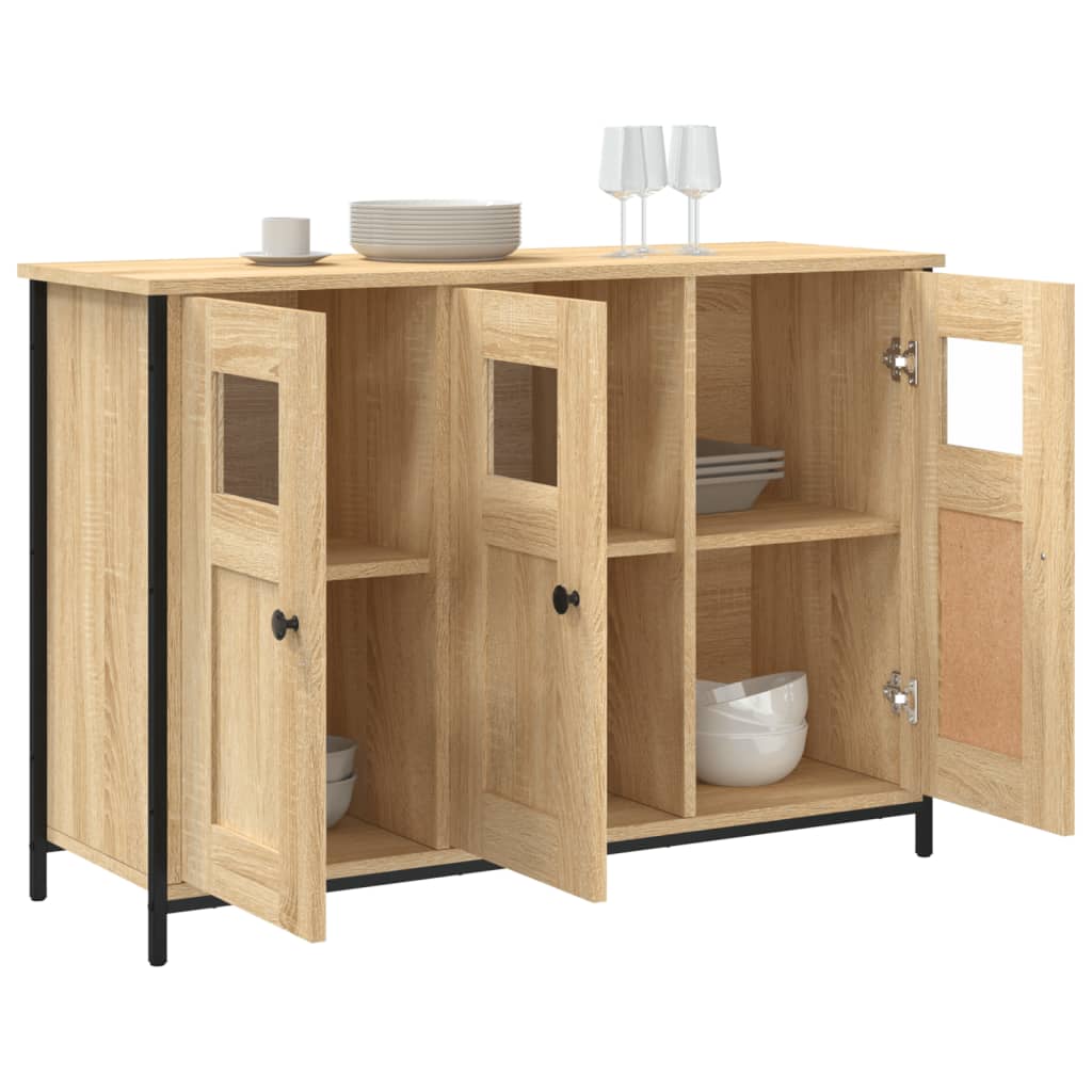 Sideboard Sonoma Oak 100x35x70 cm Engineered Wood