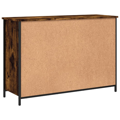 Sideboard Smoked Oak 100x35x70 cm Engineered Wood