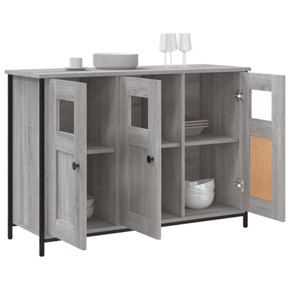 Sideboard Grey Sonoma 100x35x70 cm Engineered Wood