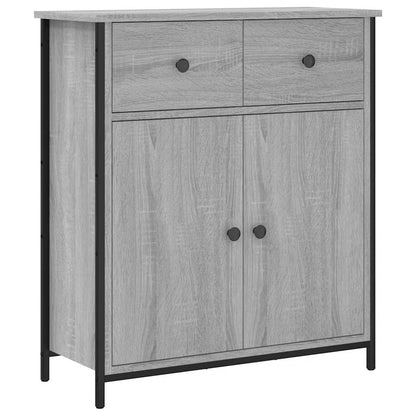 Sideboard Grey Sonoma 70x30x80 cm Engineered Wood