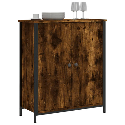 Sideboard Smoked Oak 70x30x80 cm Engineered Wood