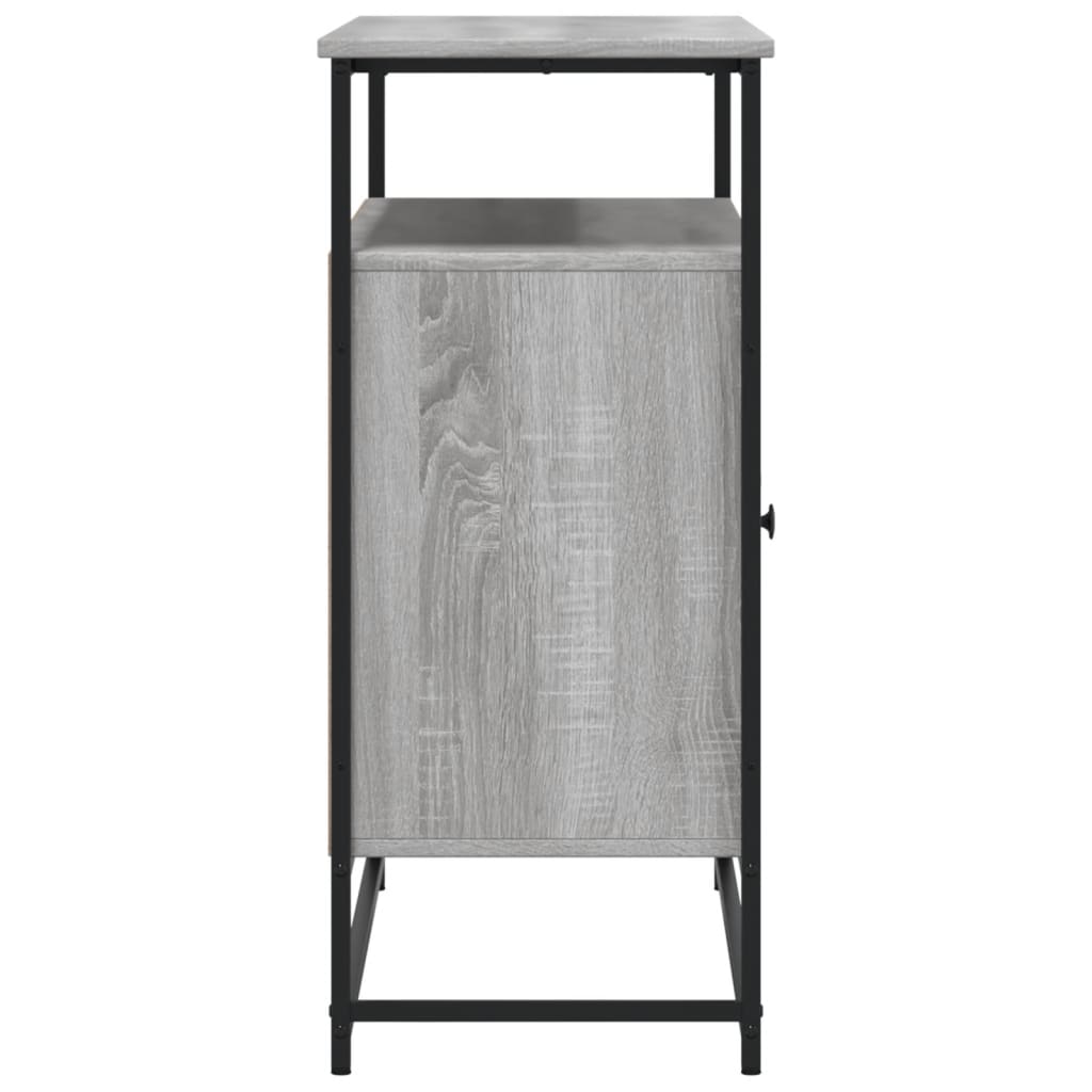 Sideboard Grey Sonoma 100x35x80 cm Engineered Wood