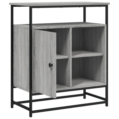 Sideboard Grey Sonoma 69x35x80 cm Engineered Wood