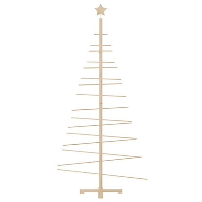 Wooden Christmas Tree for Decoration 180 cm Solid Wood Pine