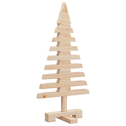 Wooden Christmas Tree for Decoration 60 cm Solid Wood Pine