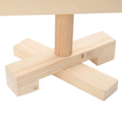 Wooden Christmas Tree for Decoration 60 cm Solid Wood Pine