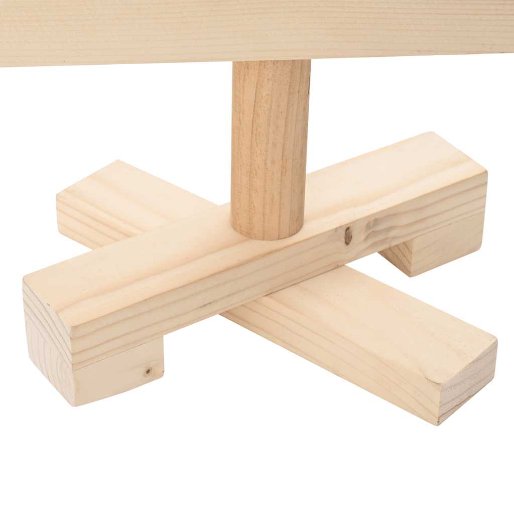 Wooden Christmas Tree for Decoration 90 cm Solid Wood Pine