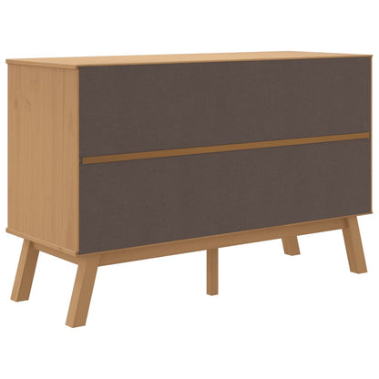 Sideboard OLDEN Brown 114x43x73.5cm Solid Wood Pine