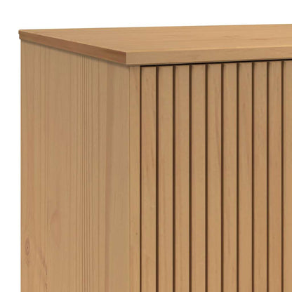 TV Cabinet OLDEN Brown 114x43x57 cm Solid Wood Pine