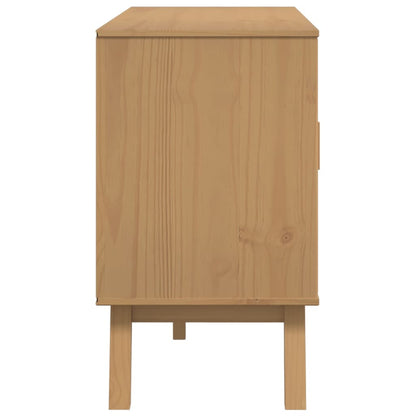 Sideboard OLDEN Brown 114x43x73.5 cm Solid Wood Pine