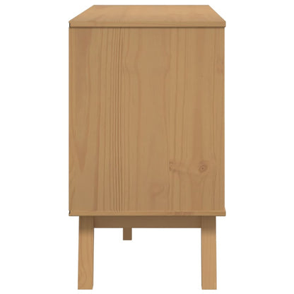 Sideboard OLDEN Brown 114x43x73.5 cm Solid Wood Pine