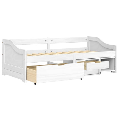 Day Bed | White | Solid pinewood, engineered wood | Single | Day Bed