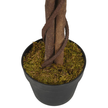 Artificial Ficus Tree 756 Leaves 150 cm Green