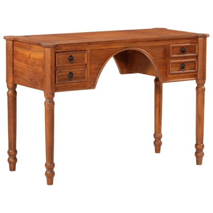 Desk with Drawers 110x50x76 cm Solid Wood Acacia