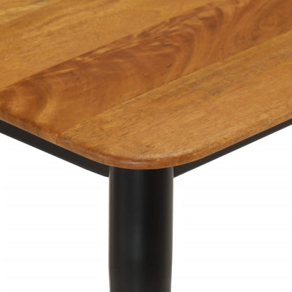 Bench 160x40x45 cm Solid Wood Mango and Iron