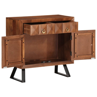 Drawer Cabinet Honey Brown 70x35x70 cm Solid Wood Acacia