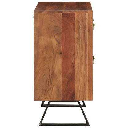 Drawer Cabinet Honey Brown 70x35x70 cm Solid Wood Acacia