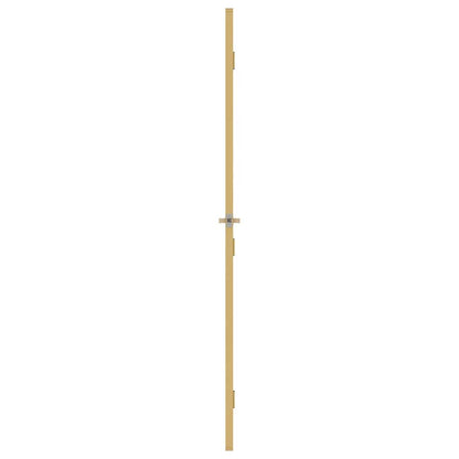 Interior Door Slim Golden 102,5x201,5 cm Tempered Glass and Aluminium