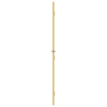 Interior Door Slim Golden 93x201,5 cm Tempered Glass and Aluminium