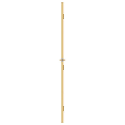 Interior Door Slim Golden 102,5x201,5 cm Tempered Glass and Aluminium